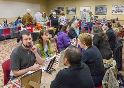 Speed Dating an Author